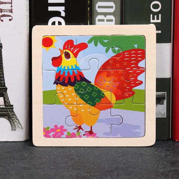 Kid's Educational Wooden Puzzles